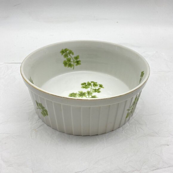 Andrea By Sadek Cookware Set Parsley  7 3/8 & 6” Souffle Casserole Oven To Table - Picture 5 of 16